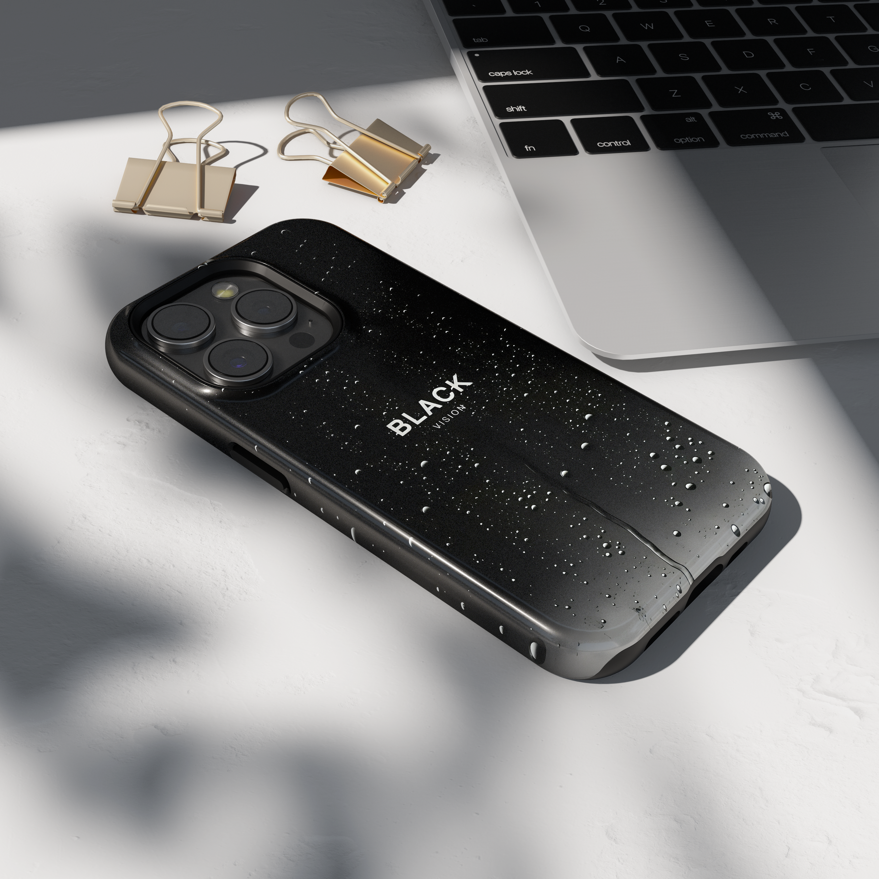 Case iPhone - BLACK RAIN