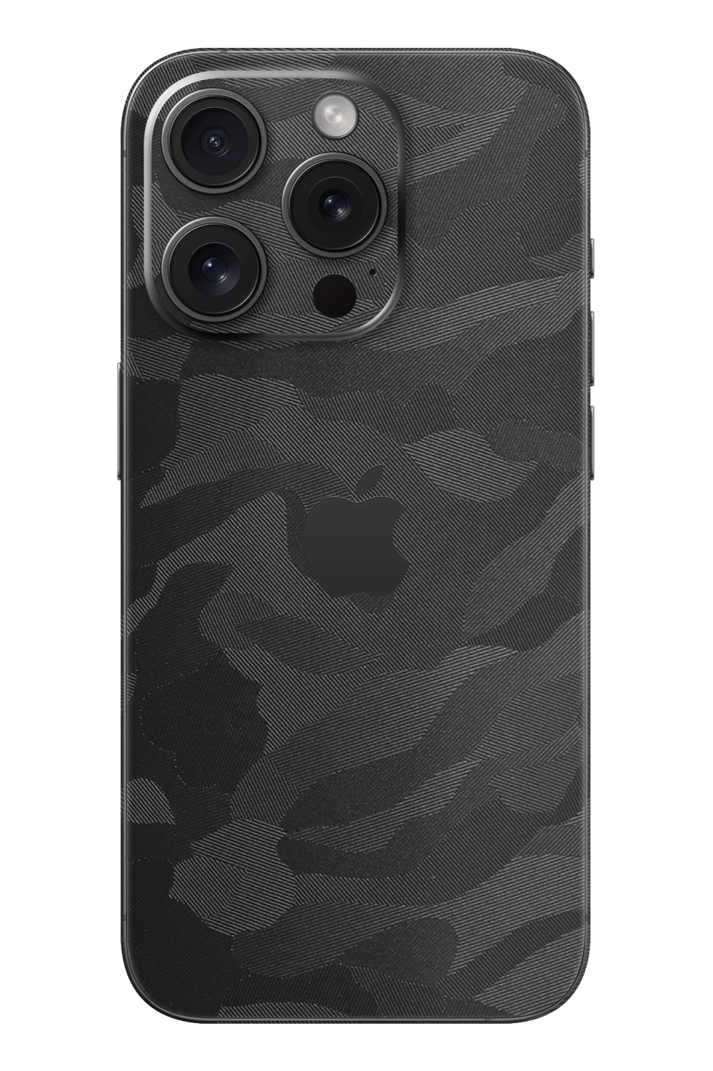 Skin iPhone - Camuflaje Negro 3D