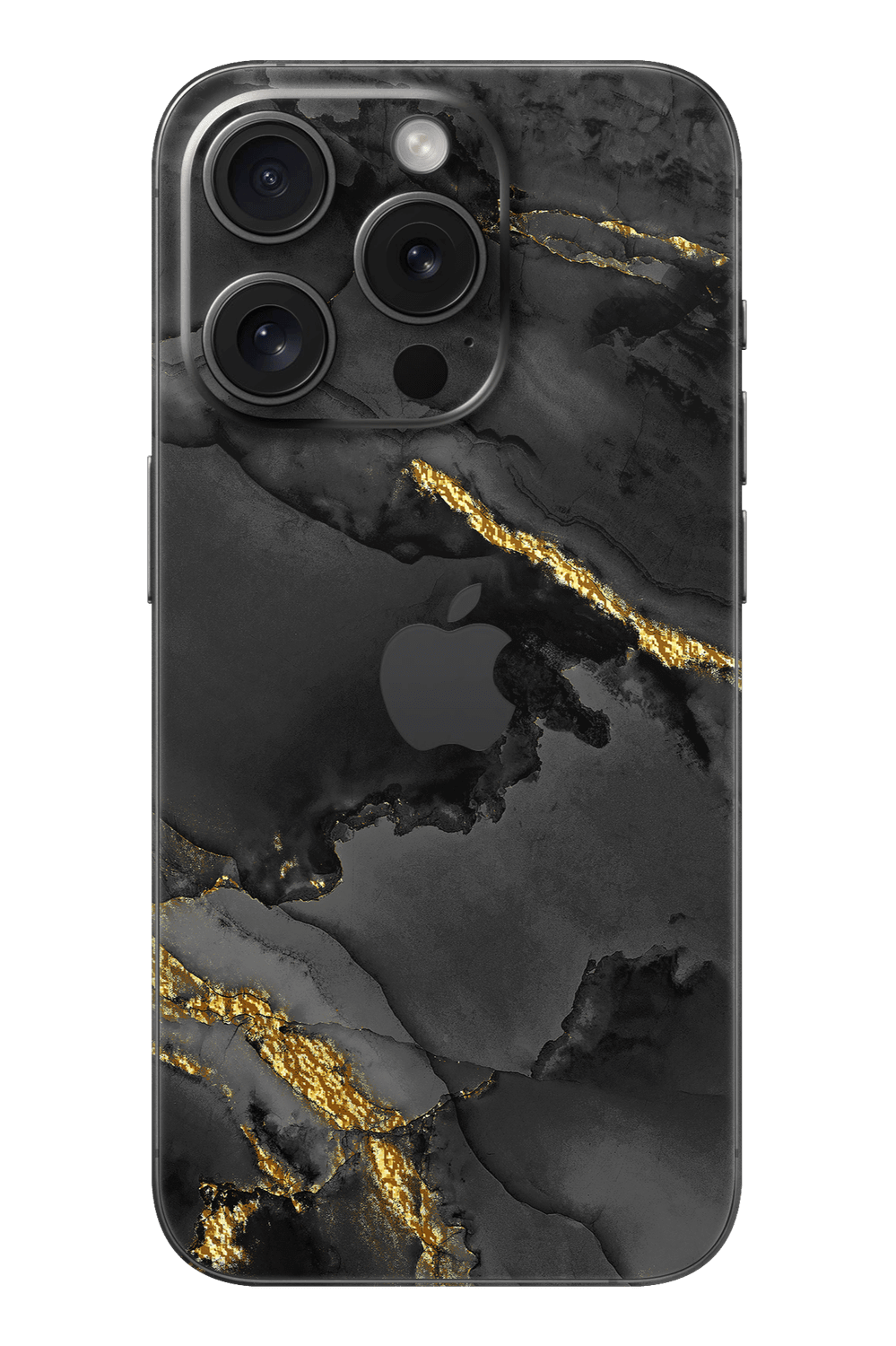 Skin iPhone Oscuro - Refinado con Oro 22K - EDICIÓN ESPECIAL