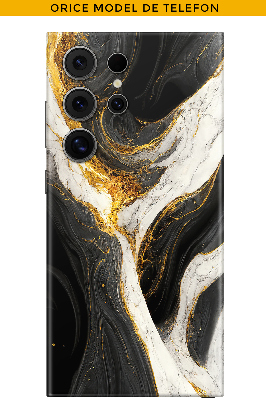 Skin CUALQUIER TELÉFONO - Llama Oscura