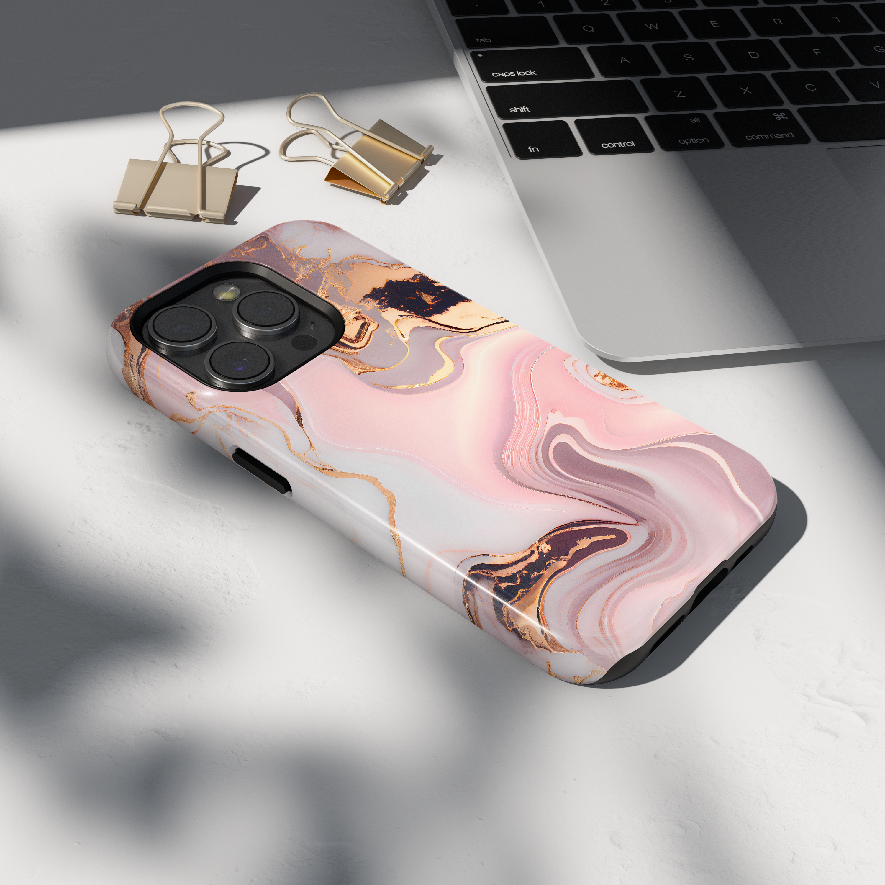 Case iPhone - ORO ROSA