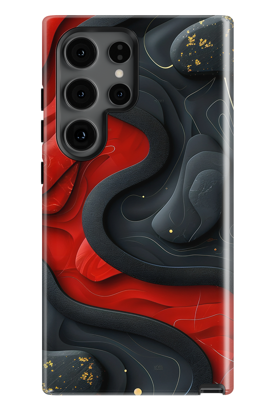 Case Samsung - ROJO NEGRO