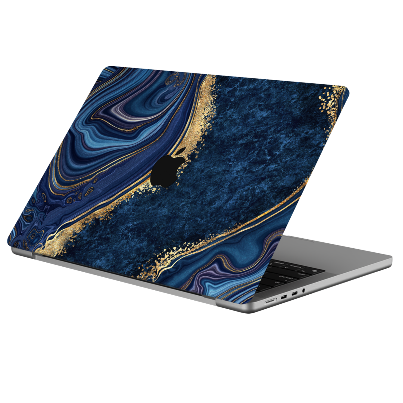 Skin MacBook - Olas con oro de 22k