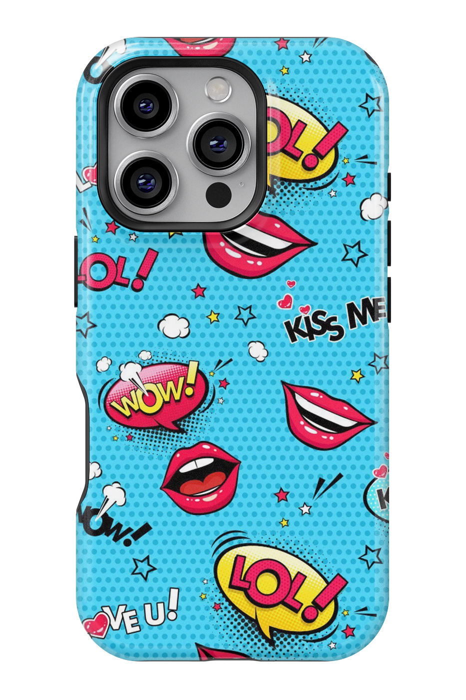 Case iPhone - NEGRO Y DORADO