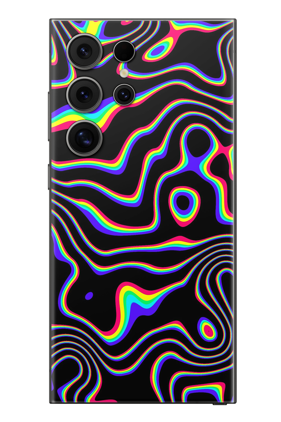 Skin Samsung - Llama oscura