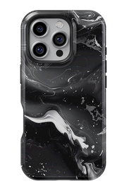 Case iPhone - BLACK MARBLE