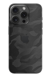 Funda iPhone - Camuflaje Negro 3D