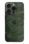 Skin iPhone - Camuflaje Verde 3D