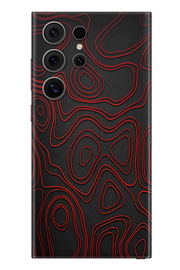 Skin Samsung - Damasco Rojo