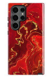 Case Samsung - ORO ROJO