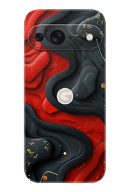 Skin Google Pixel - Rojo Negro