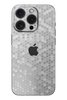 Skin iPhone - Panal Plateado 3D