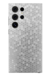 Skin Samsung - Panal Plateado 3D