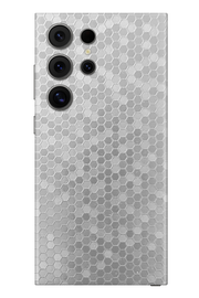 Skin Samsung - Silver Honeycomb 3D