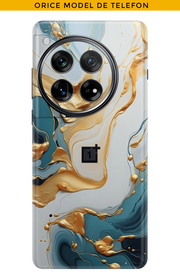 Skin CUALQUIER TELÉFONO - Turq Gold