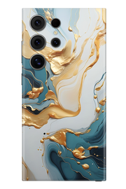 Skin Samsung - Turquoise Gold