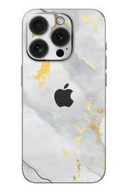 Skin iPhone - Mármol Blanco Oro