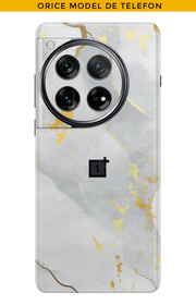 Skin ANY PHONE - White Gold