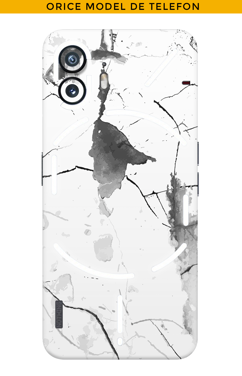 Skin CUALQUIER TELÉFONO - Mármol Blanco
