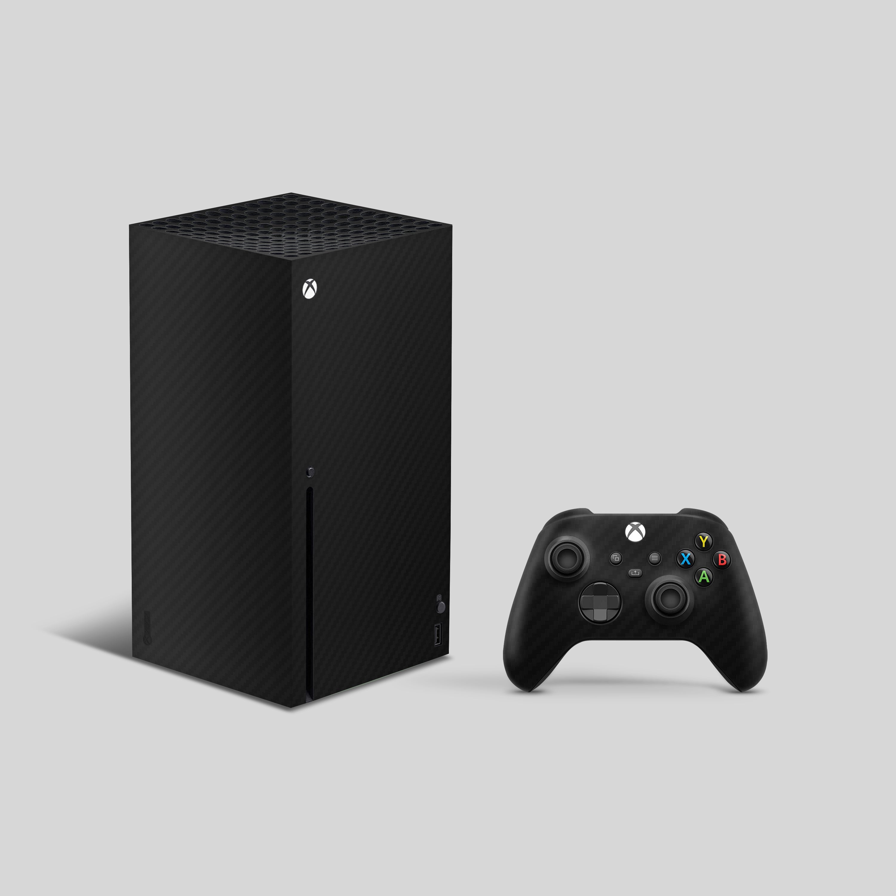 Xbox Skin - Skin Xbox Series X - Carbon Negru